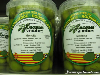 Photos de bocaux d'olives Lucques